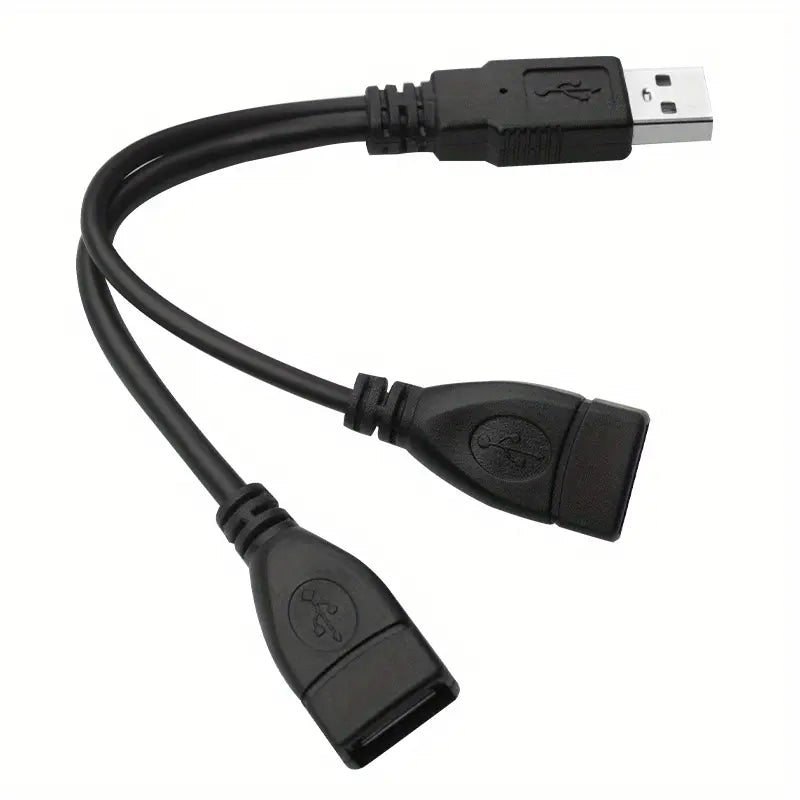 USB 2.0 Stecker auf Dual Buchse Kabel