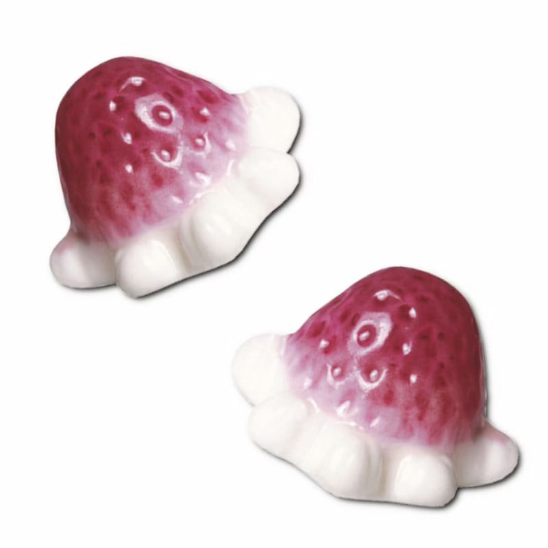 Vidal Strawberries with Cream, Fruchtgummi, 14 Beutel je 85g Bild 3