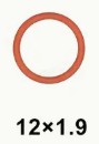 O-Ring Set – 351 Stück oder Einzel (Rot, 10 Größen) Ideal für Reparaturen