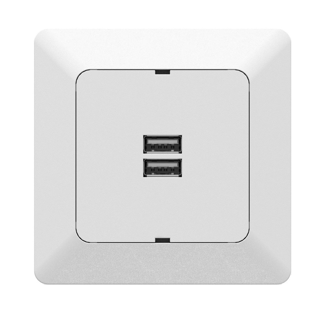 USB Ladesteckdose 3.4A/5VDC UP priamos weiss