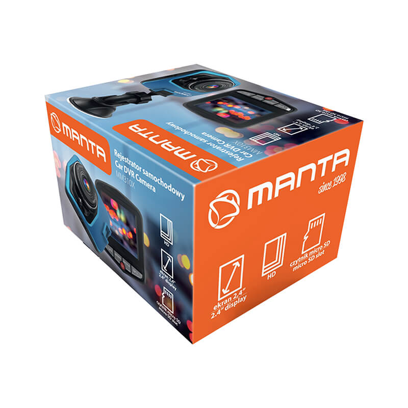 DVR HD Dashcam MM310X mit Bewegungserkennung und Nachtmodus