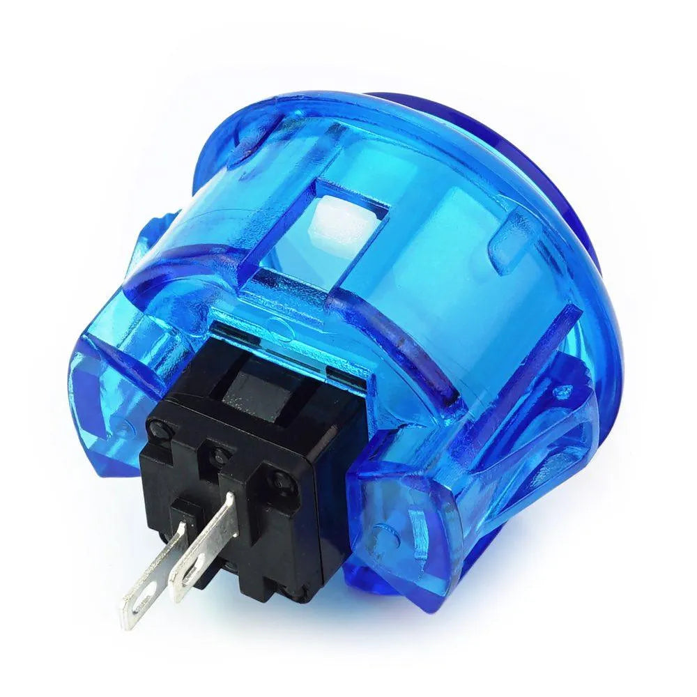 Arcade Button 30mm, transparent blau – Ansicht 2