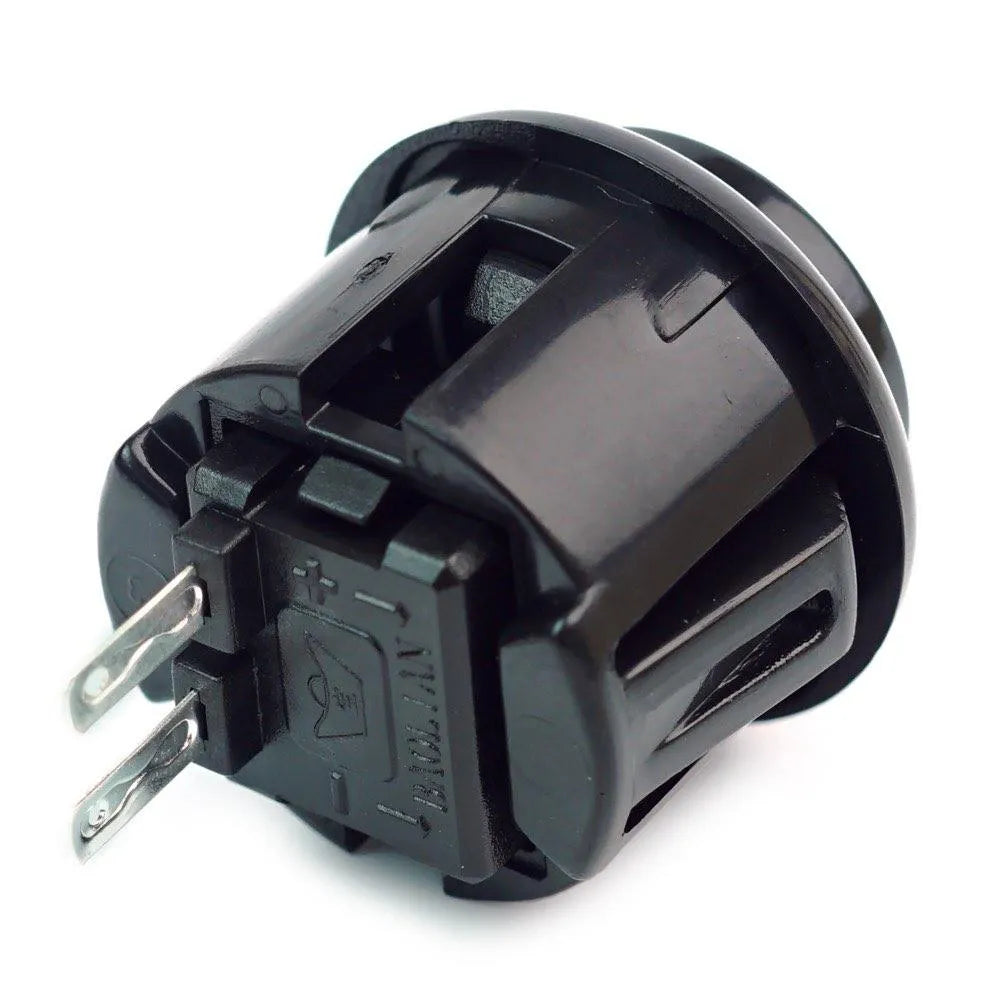 Mini Arcade Button 24mm, schwarz – Ansicht 2