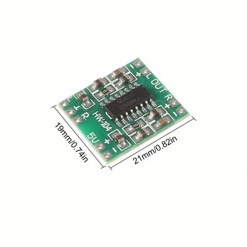 PAM8403 Mini Digital-Leistungsverstärker – 2×3W | Klasse D