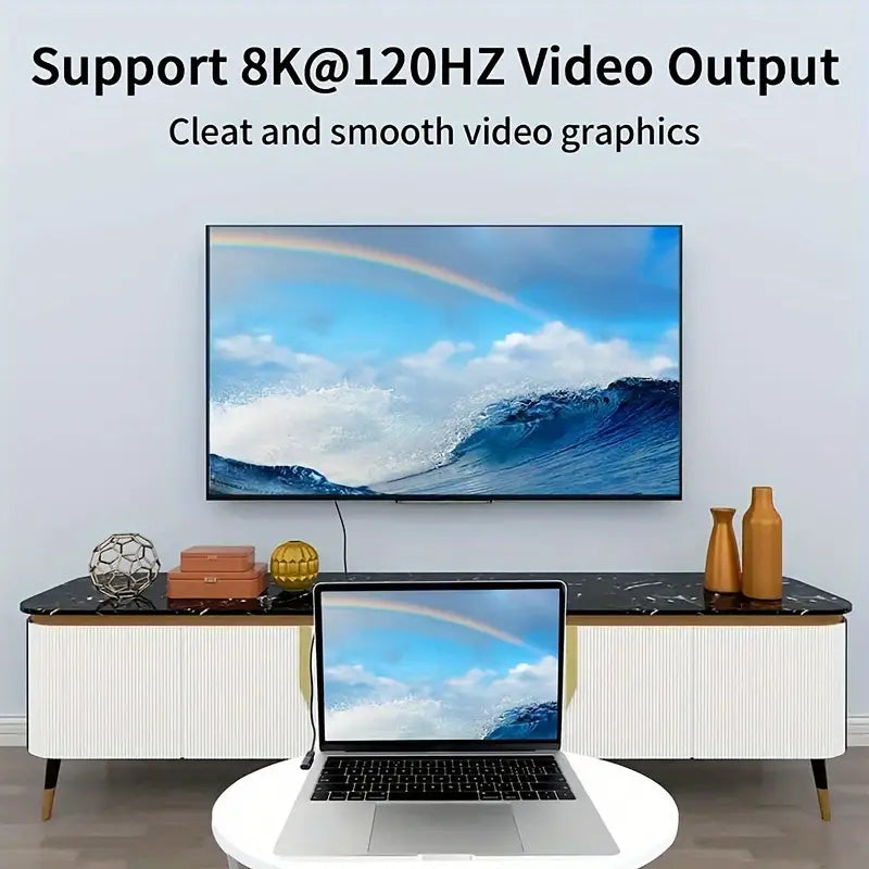 USB-C Adapter Typ C Buchse auf Buchse Extender Unterstützung 100 W 40 Gbit/s