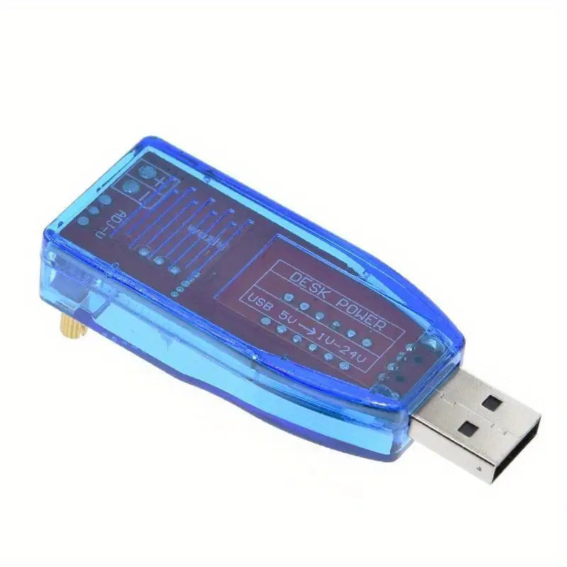 USB Spannungsregler 5V auf 1–24V mit Potentiometer