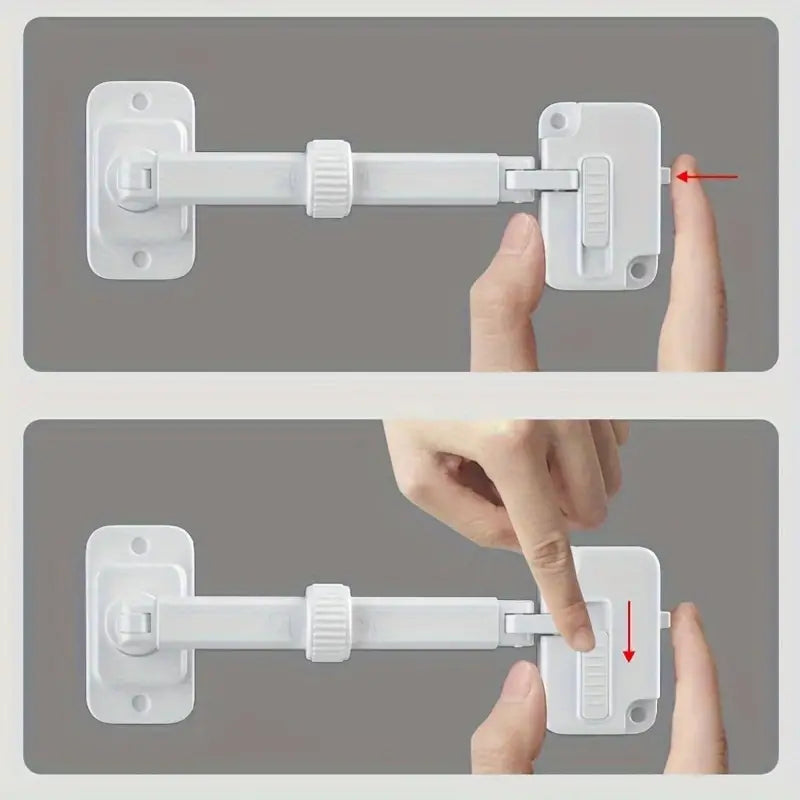 Multifunktionales Fenster-Sicherheitsschloss, Anti-Push-Fensterbegrenzungsfixierer