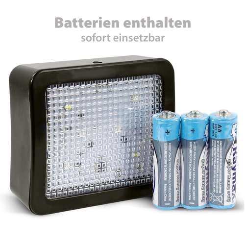 TV-Imitator mit RGB-LEDs, realistische Fernsehsimulation, TV-Attrappe als Einbruchschutz