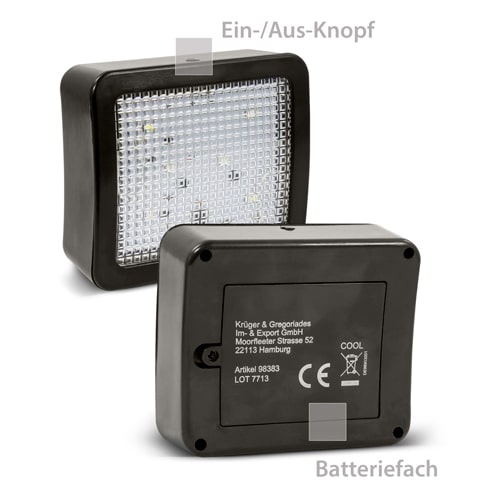 TV-Imitator mit RGB-LEDs, realistische Fernsehsimulation, TV-Attrappe als Einbruchschutz