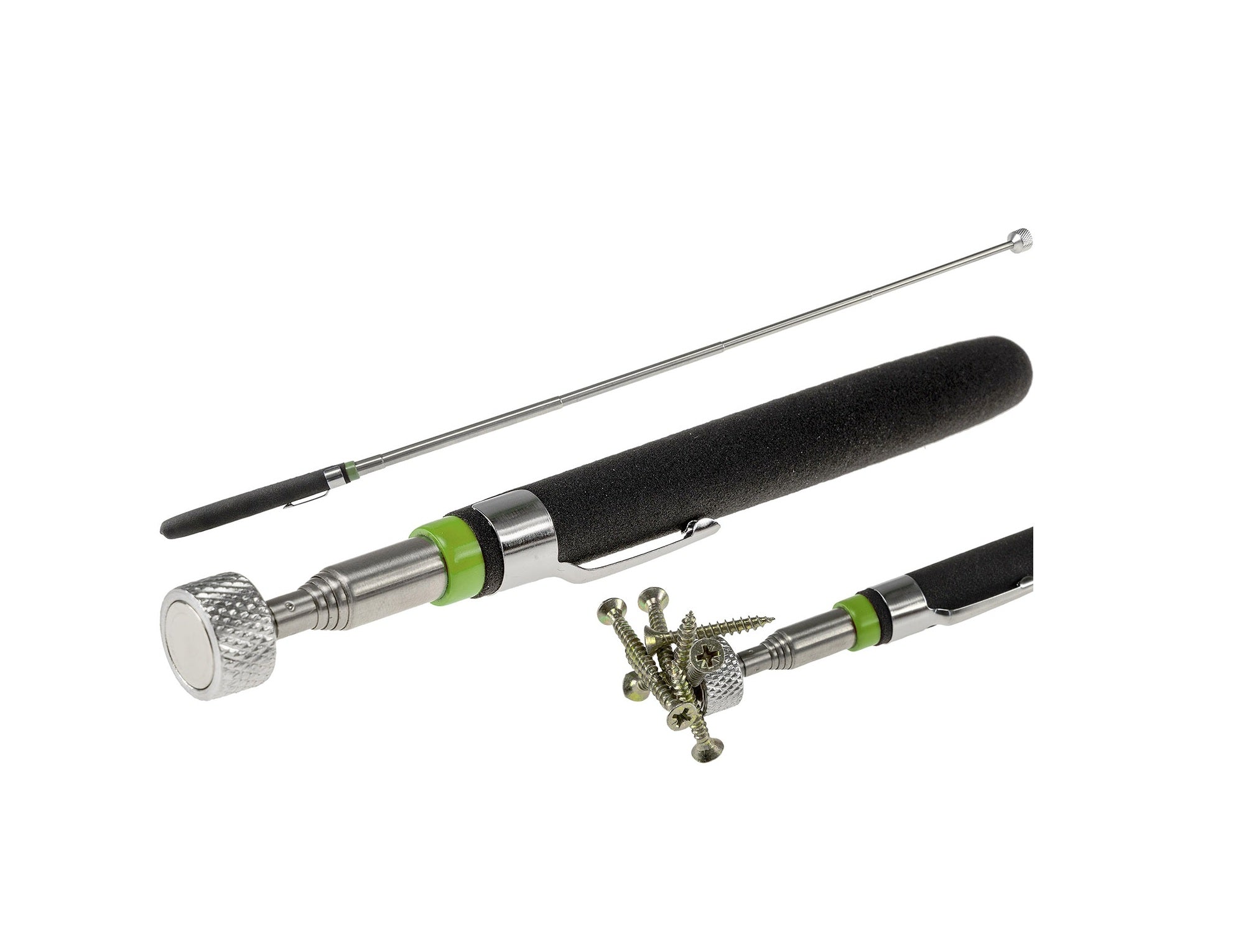Teleskop Pick-Up Werkzeug mit Magnet Gesamtlänge 16-61cm, Zugkraft ca. 2kg