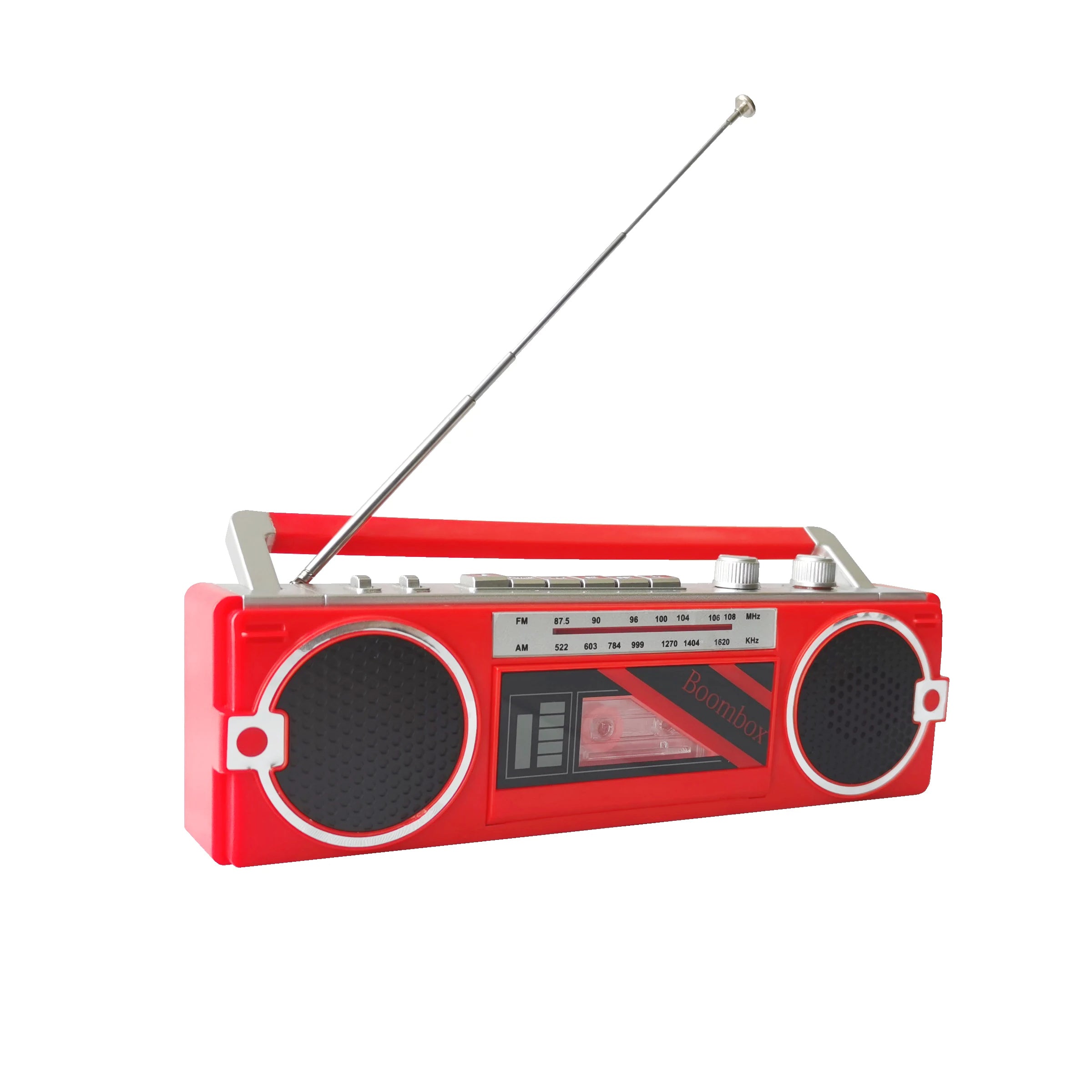 Klassischer Retro Radio Recorder mit AM/FM/MicroSD/ Bluetooth 5.0 MicroUSB Anschluss