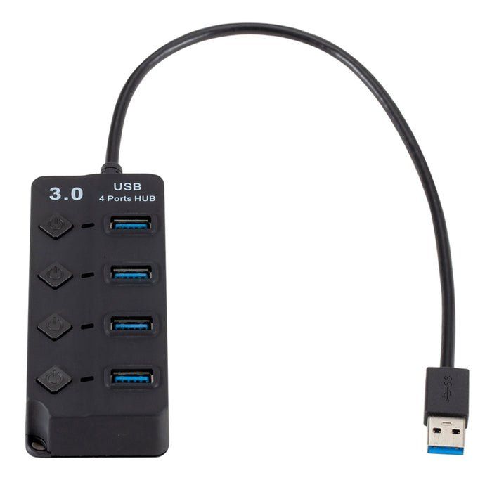 4 Ports USB 3.0 Hi Speed Multi Hub Erweiterung mit Switch