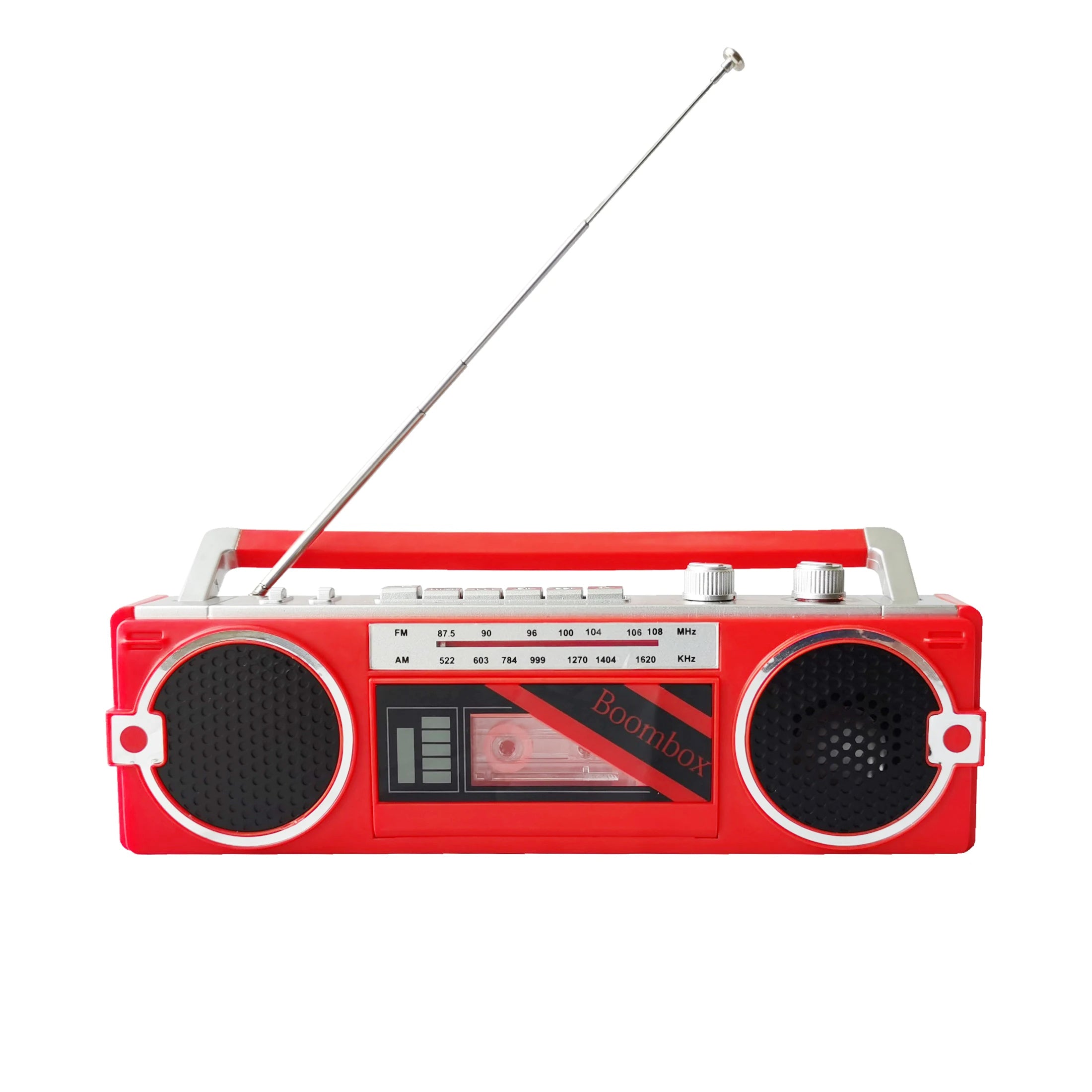 Klassischer Retro Radio Recorder mit AM/FM/MicroSD/ Bluetooth 5.0 MicroUSB Anschluss