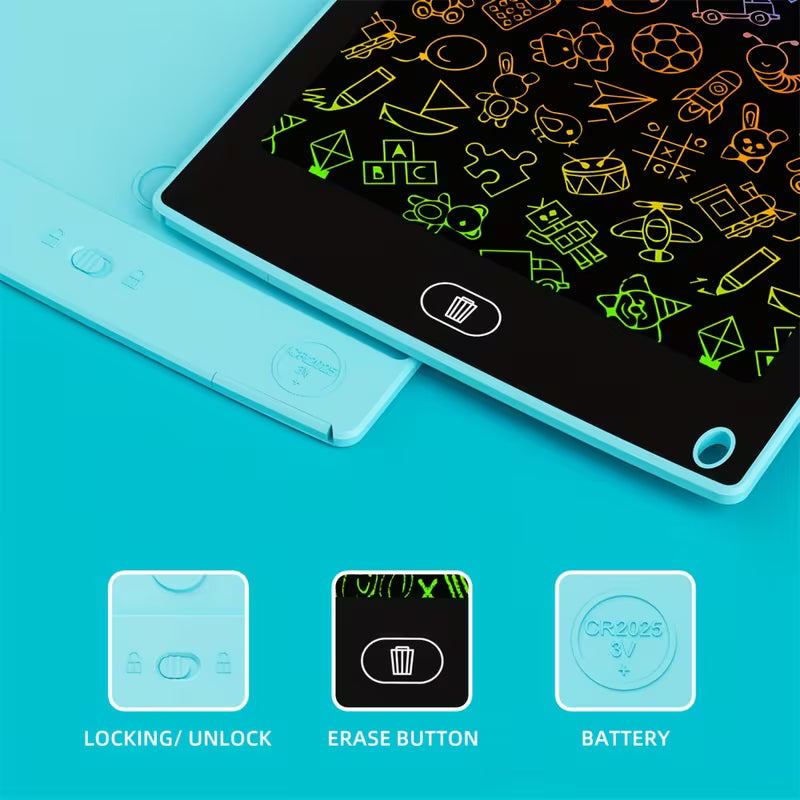 Reise Doodle Board zum schreiben und Malen und wieder löschen