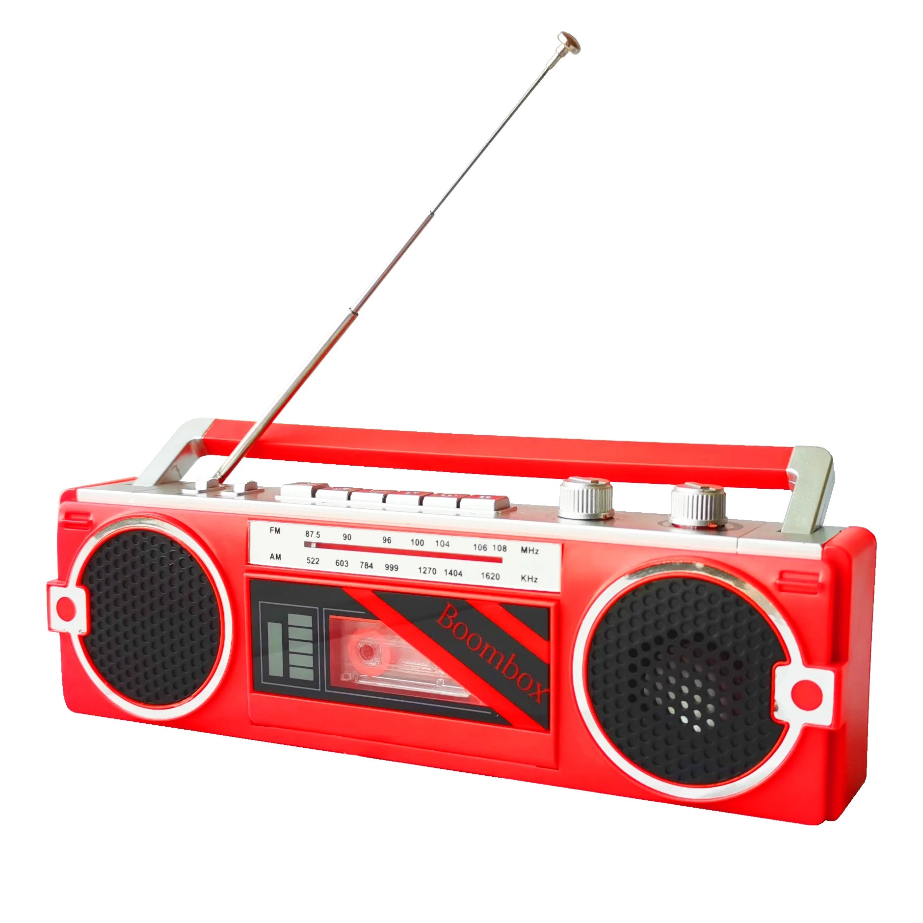 Klassischer Retro Radio Recorder mit AM/FM/MicroSD/ Bluetooth 5.0 MicroUSB Anschluss