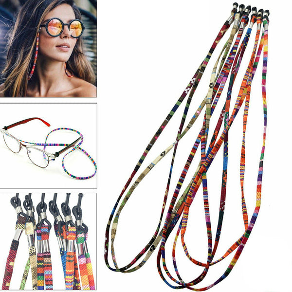 Multicolor Sicherheitsgurt Band für Brillen/ Sonnenbrillen