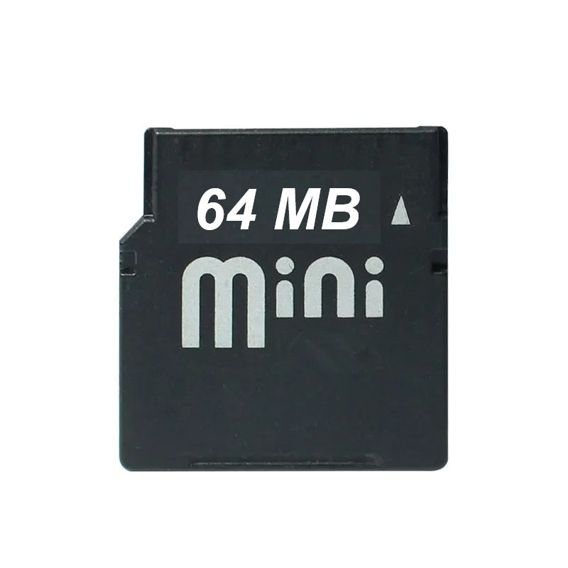 MiniSD-Karte – Kleine Kapazität für ältere Geräte (64MB–4GB)