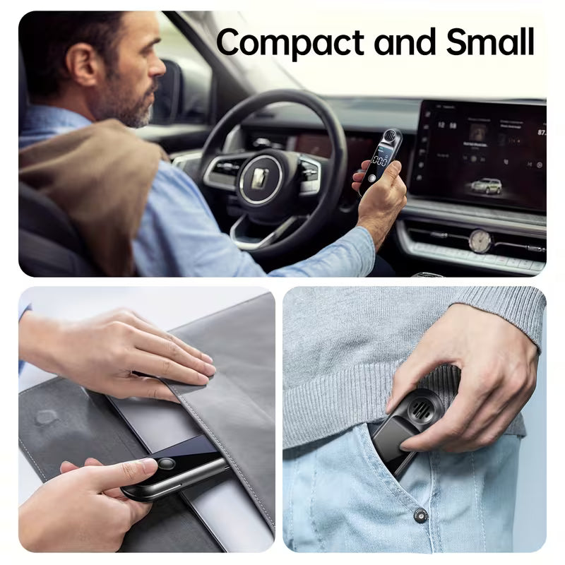 Alkoholanalysator mit LCD-Digitaldisplay, Wiederaufladbares Alkoholtestgerät