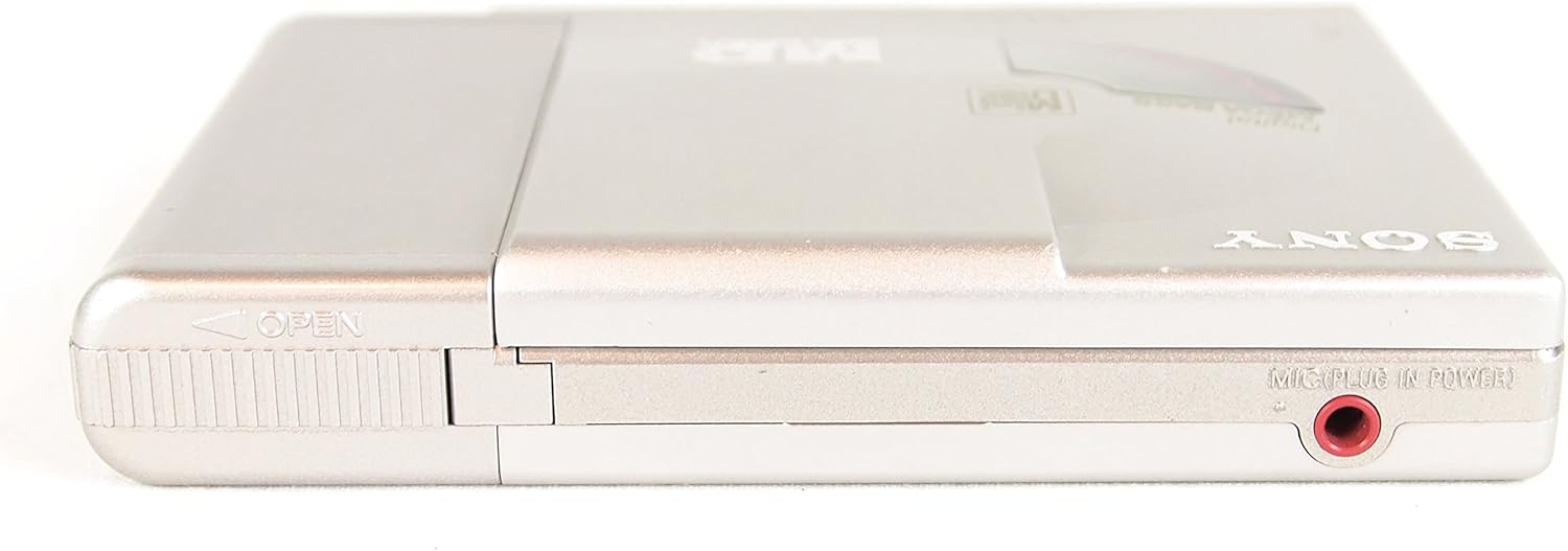 Sony tragbarer Minidisc Player/Recorder Made in Japan - silber (MZ-R37/S) (Gebraucht Artikel)