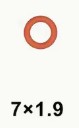 O-Ring Set – 351 Stück oder Einzel (Rot, 10 Größen) Ideal für Reparaturen