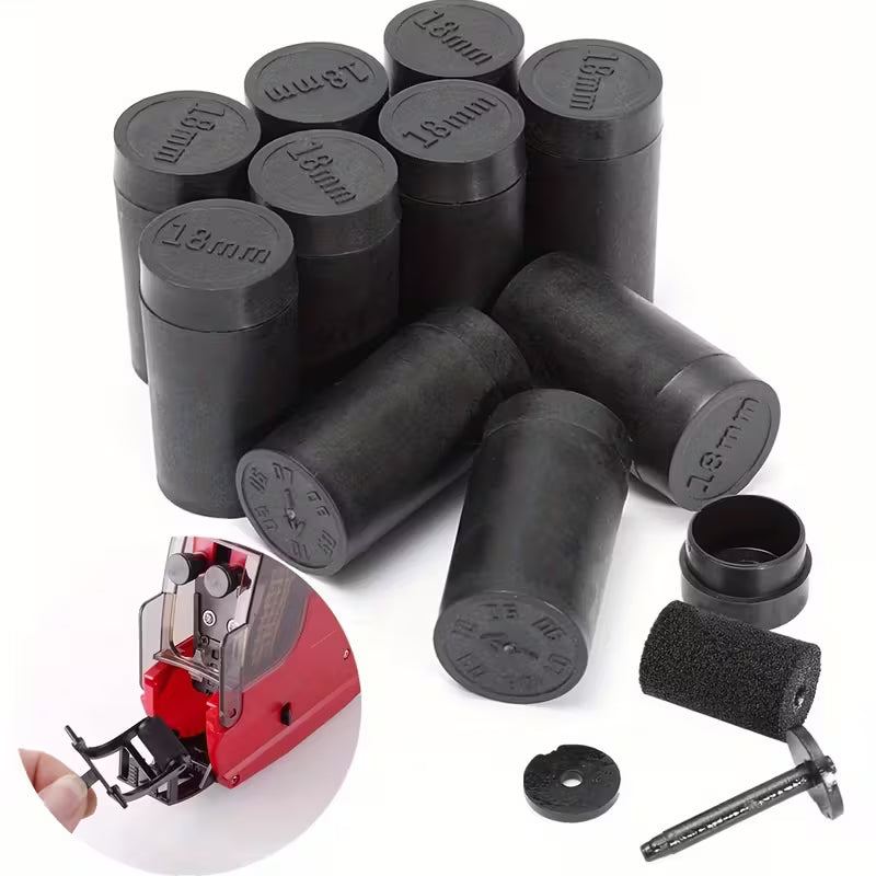 Tintenrolle für Dual-Preis-Etikettiermaschinen, 18 mm, Für die Modelle MX-6600