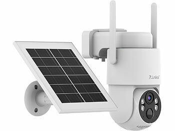 7links 7links 4G/LTE-Akku-Außenkamera mit eSIM & 5 Jahren Datenflat, 2K, Solarpanel Elektroniktrade Switzerland