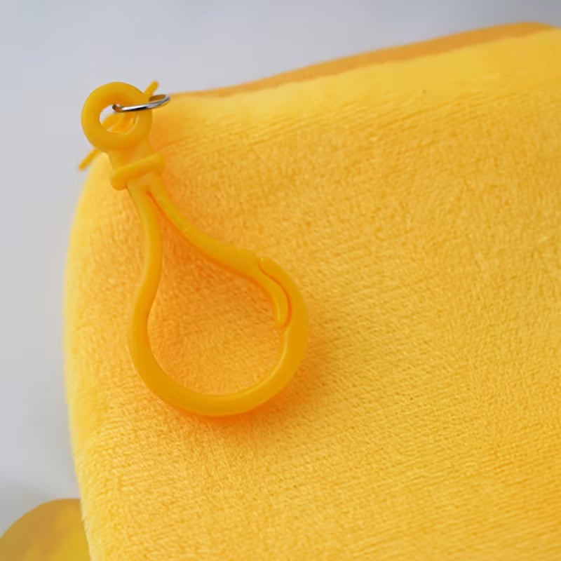 Mini Geldbeutel mit Gesicht & Emotionen Design für Schlüsselanhängern