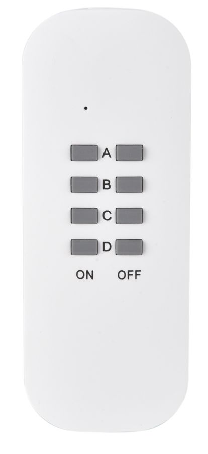 Funkschalter Set indoor - 3er Set, Indoor, 25m Reichweite, Frequenz 433.92 MHz, weiss