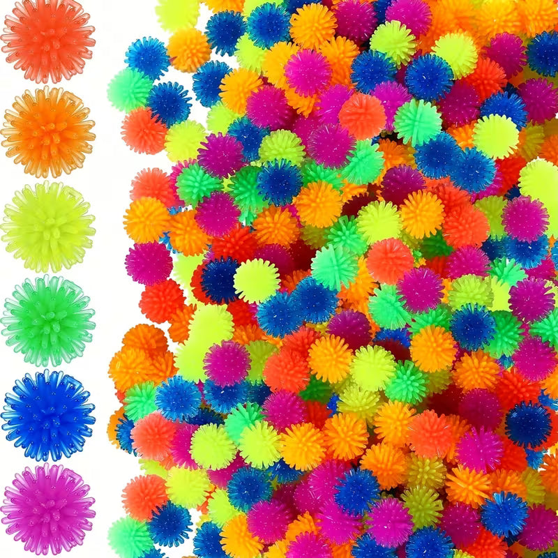 Stacheliger Igelball, mehrfarbig, weiche Sensorikbälle für Kinder 1 Stück