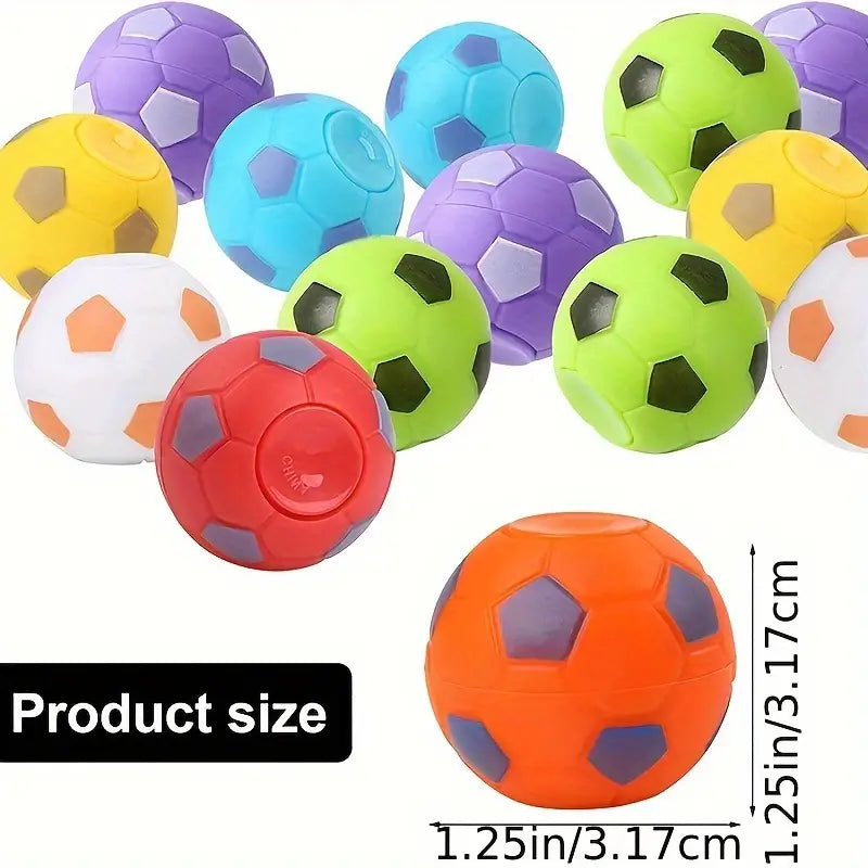 10 Stück Mini Fidget Fußballspielzeug