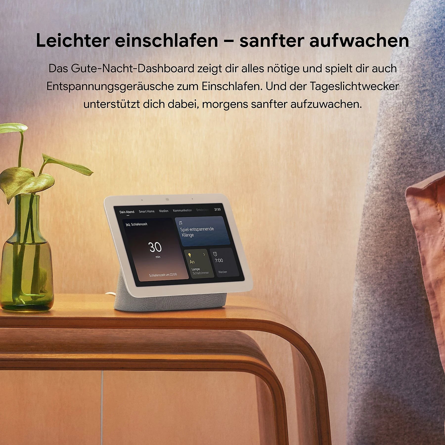 Google Nest Hub (2 Gen.) Der Google Assistant mit Top Lautsprecher