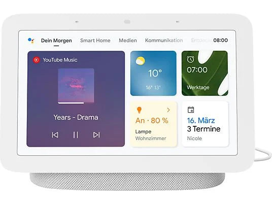 Google Nest Hub (2 Gen.) Der Google Assistant mit Top Lautsprecher