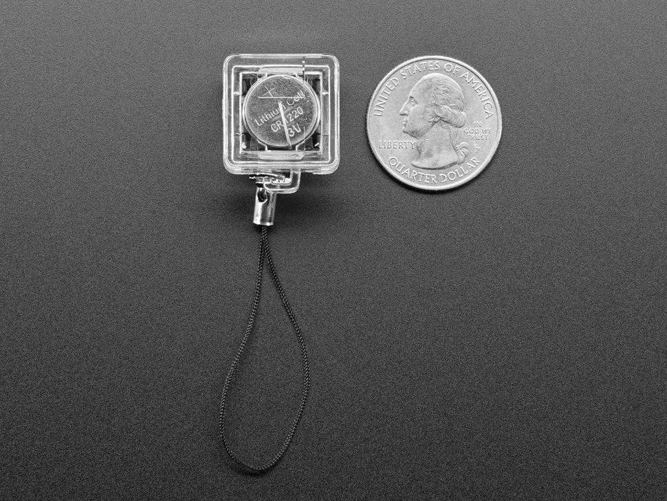 Adafruit beleuchteter Schlüsselanhänger, blaue LED – Ansicht 3
