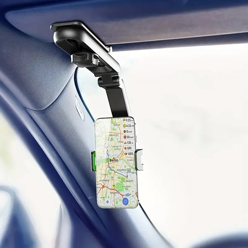 1080 ° Drehbare Sonnenblende, Universelle Handy-Autohalterung