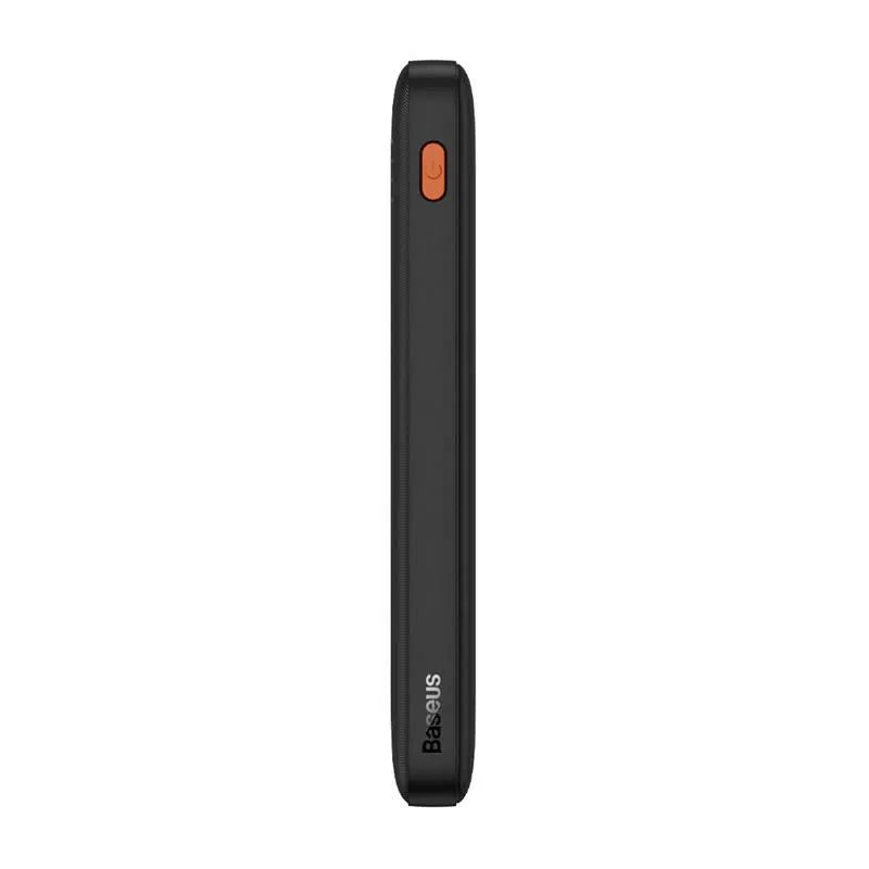 Baseus Airpow Powerbank, 10.000mAh, USB + USB-C, 20W, schwarz