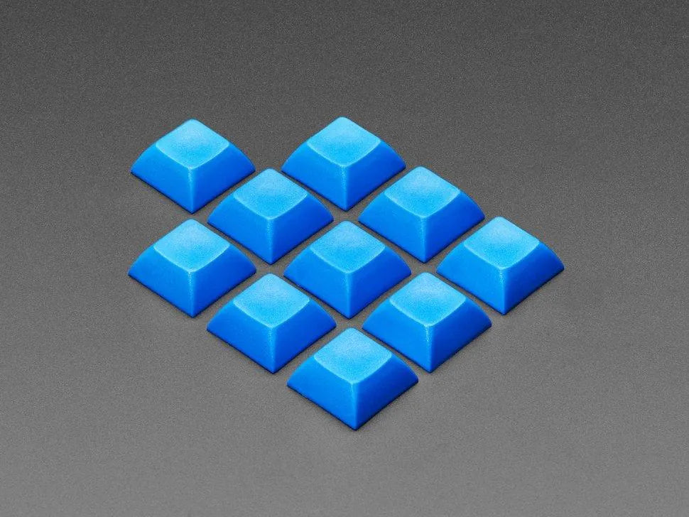 Blaue DSA Keycaps, 10er-Pack – Ansicht 1