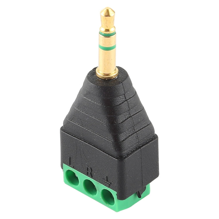 3,5-mm-Stecker, 3-poliger 3-poliger Anschlussblock, Stereo-Audio-Anschluss