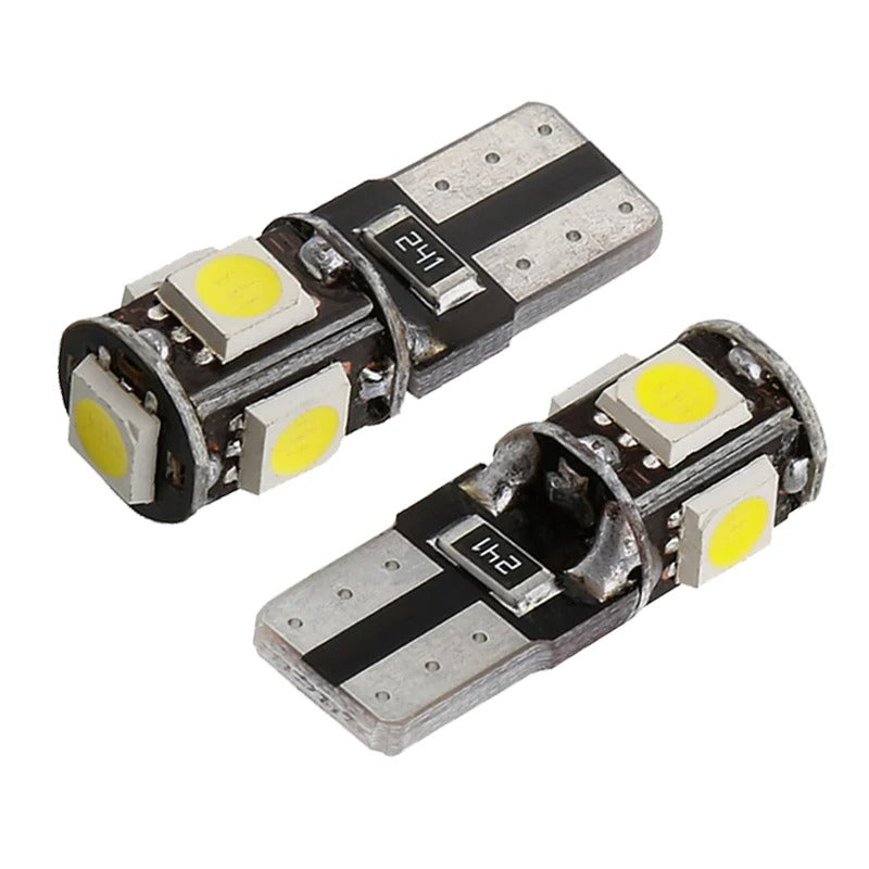 Auto Fahrzeug T10 Led-Lampe Beleuchtung Canbus 12V 5050 5 SMD 6000K 5W