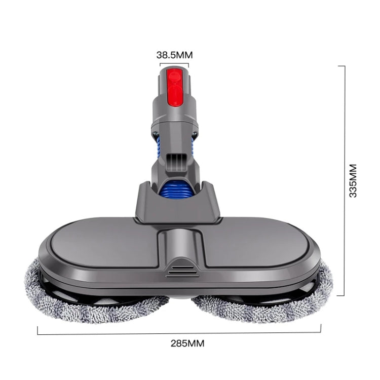X001 Staubsauger Elektrischer Mopp-Reinigungskopf mit Wassertank, For Dyson V7 -V11 Grey, For Dyson V6