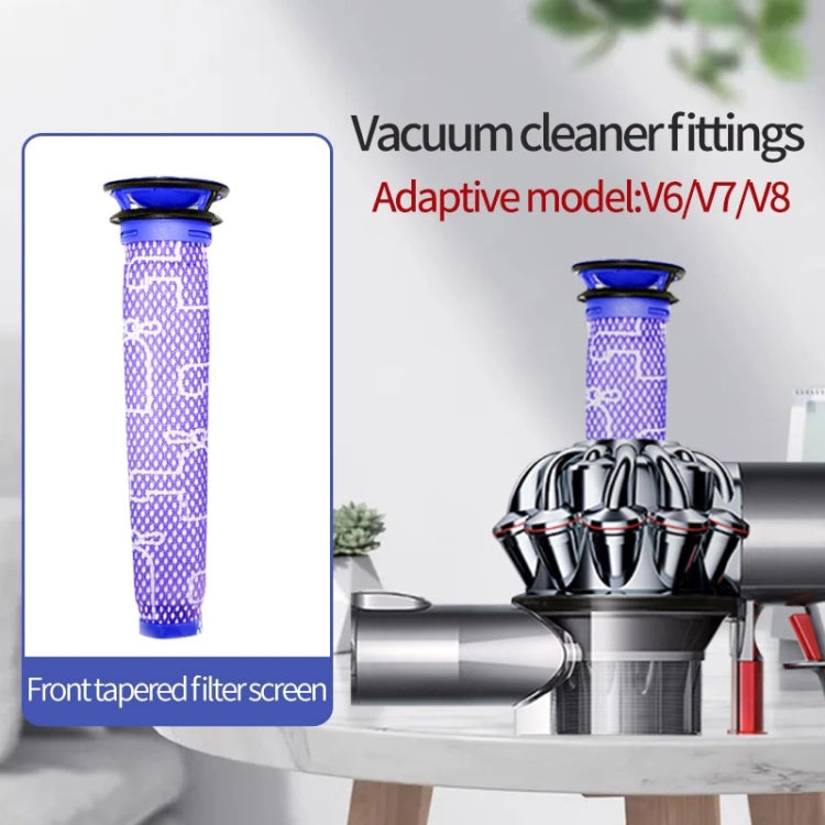 2 Stück Staubsauger-Sieb-Nachfilter-Vorfilter, For Dyson V7 / V8 / V6