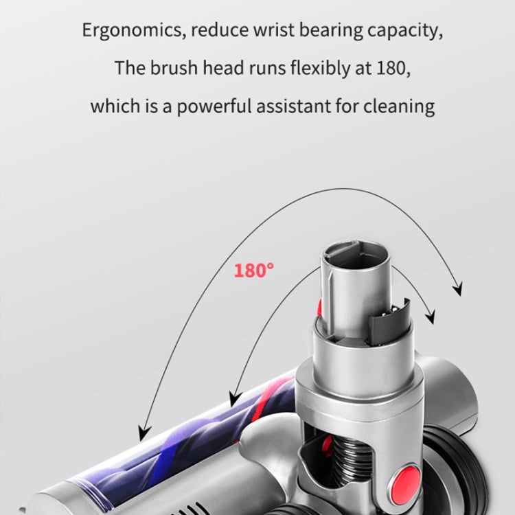 Für Dyson V7 / V8 / V10 / V11 Staubsauger Elektrische Bodenbürste, Roller Brush, Soft Velvet Electric Floor Brush