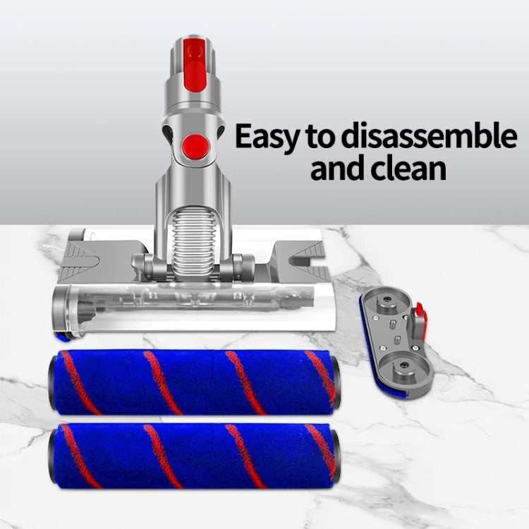 Doppelwalzenbürste Universelle elektrische Bodenbürste, For Dyson V7 / V8 / V10 / V11 23cm, For Dyson SLIM