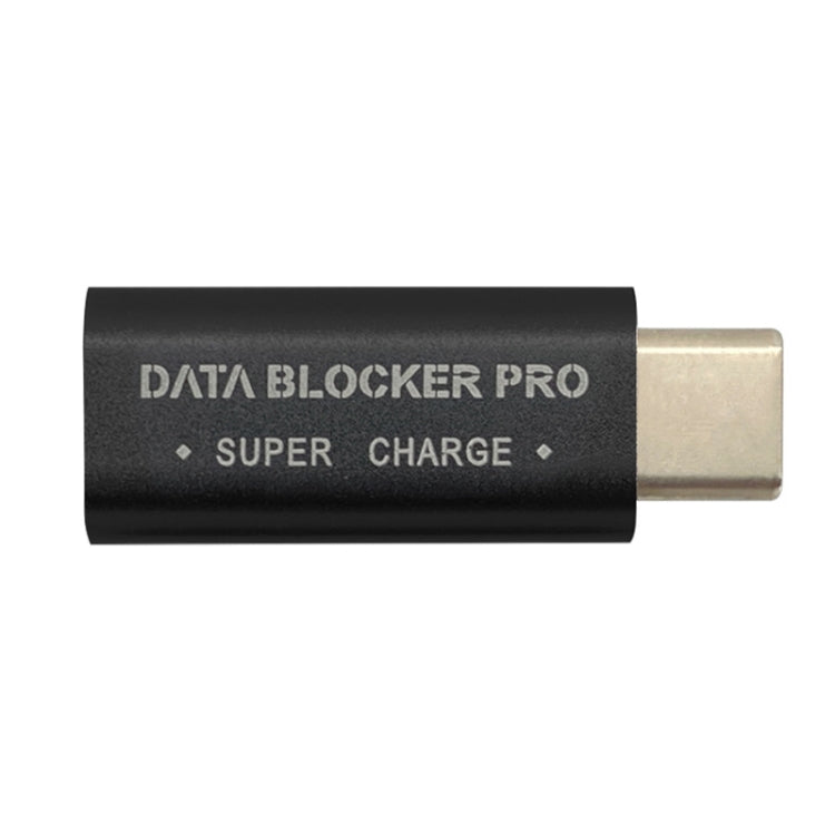 USB-C / Typ-C-Datenblocker-Schnellladeanschluss (schwarz)