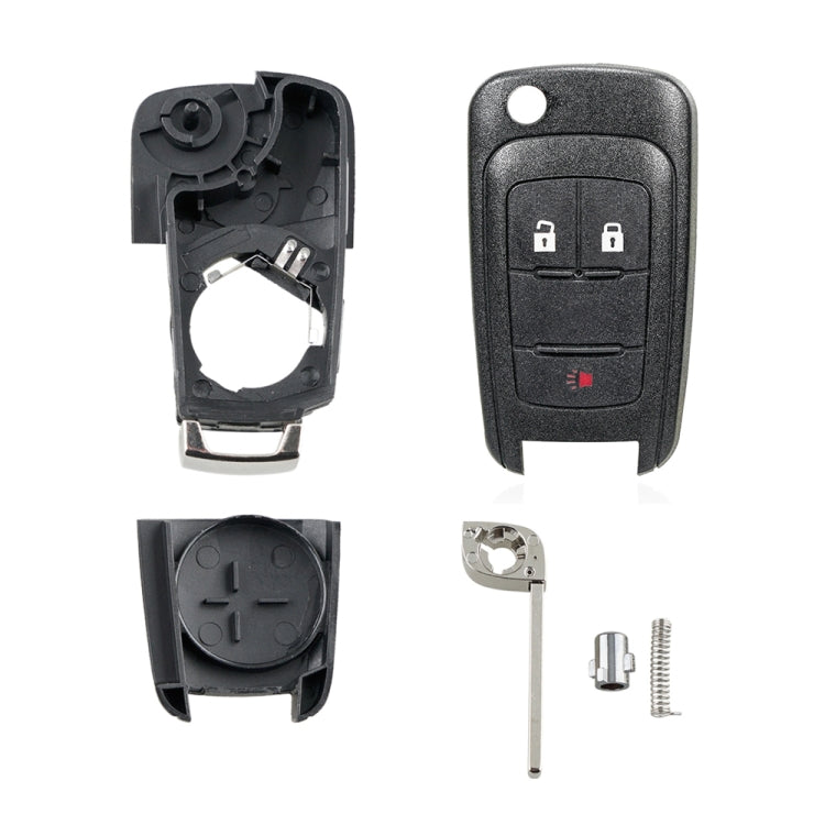 Für Opel Autoschlüssel Ersatz-Autoschlüsseletui mit klappbarem Schlüsselblatt, 3 Buttons, 3 Buttons/Sedan Button, 3 Buttons/Start Button, 5 Sedan Button