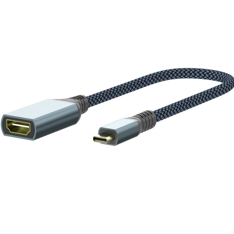 HDMI-zu-USB-C/Typ-C 4K 30Hz HD-Kabel, Länge: 0,2 m