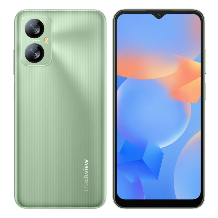 Blackview A52 Pro, Fingerabdruckerkennung, 6,52 Zoll Android 13 Unisoc T606 Octa Core bis zu 1,6 GHz, Netzwerk: 4G, OTG, 4GB+128GB, 6GB+128GB