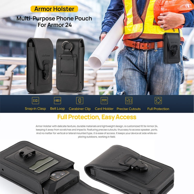 Für Ulefone Armor 24 Ulefone Armor Holster Mehrzweck-Handytasche Hüfttasche