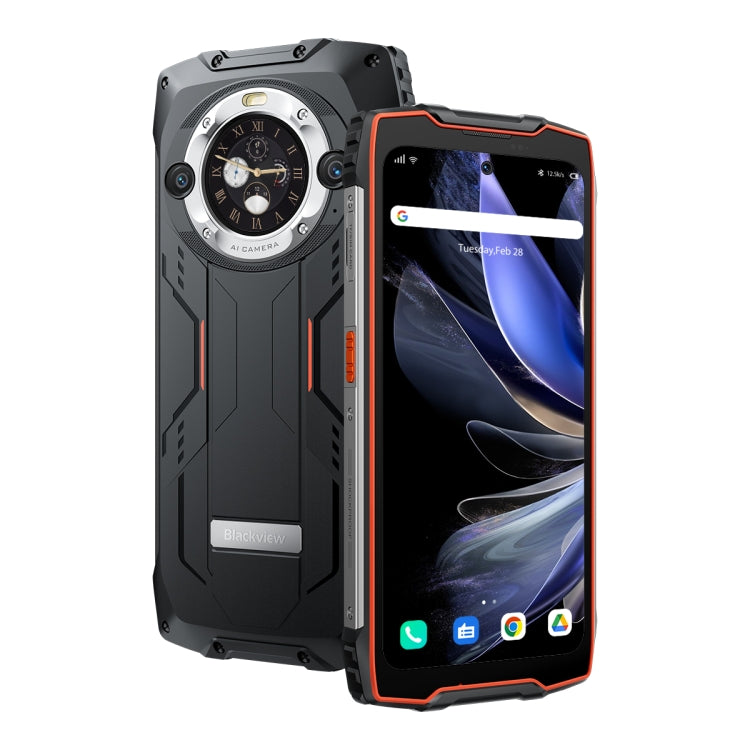 Blackview BV9300 Pro, IP68/IP69K/MIL-STD-810H, 6,7 Zoll + 1,32 Zoll Android 13 MediaTek Helio G99 Octa Core, Netzwerk: 4G, NFC, OTG