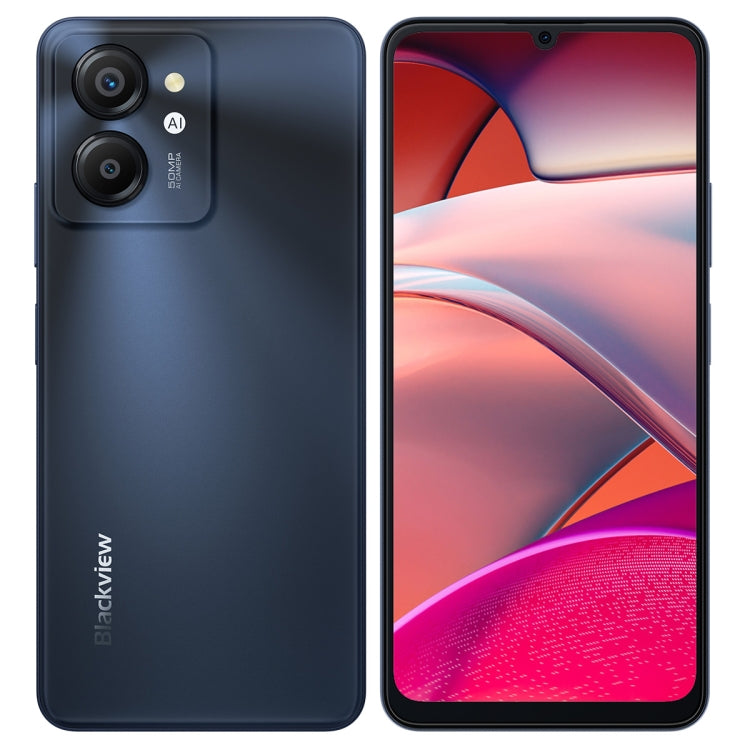 Blackview COLOR 8, Fingerabdruck- und Gesichtserkennung, 6,75 Zoll Android 13 Unisoc T616 Octa Core bis zu 2,2 GHz, Netzwerk: 4G, OTG