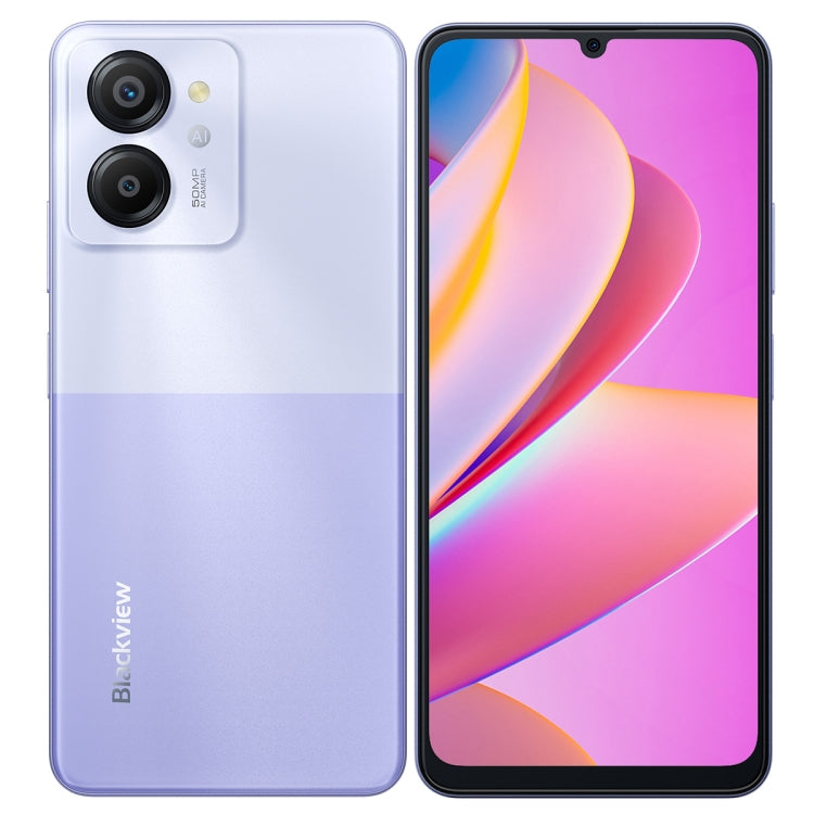 Blackview COLOR 8, Fingerabdruck- und Gesichtserkennung, 6,75 Zoll Android 13 Unisoc T616 Octa Core bis zu 2,2 GHz, Netzwerk: 4G, OTG, 8GB+128GB, 8GB+256GB